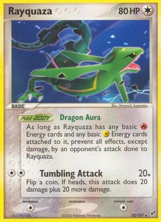 Rayquaza (22)/107 Rare
