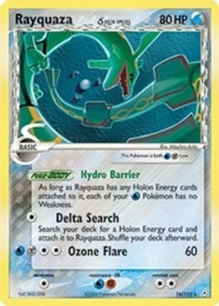 Rayquaza - 016/110 (Delta Species) (16)/110 Holo Rare Holofoil