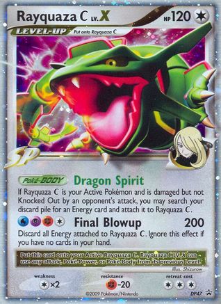 Rayquaza C LV.X - DP47 (DP47)/56 Promo Holofoil