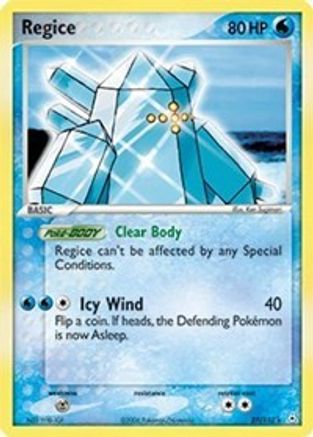 Regice (27)/110 Rare Reverse Holofoil