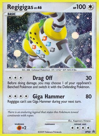 Regigigas - DP40 (DP40)/56 Promo Holofoil