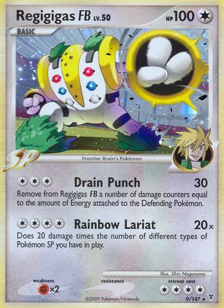 Regigigas FB (9)/147 Holo Rare Holofoil
