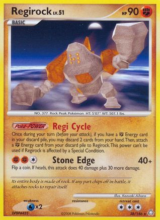 Regirock (38)/146 Rare