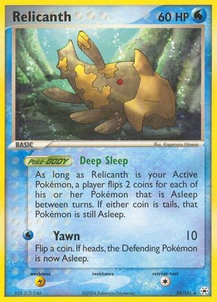 Relicanth (24)/101 Rare Reverse Holofoil