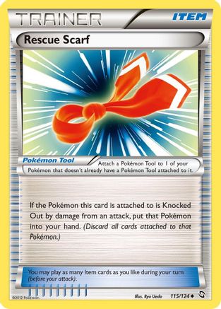 Rescue Scarf (115)/124 Uncommon Reverse Holofoil
