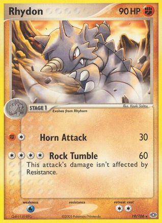 Rhydon (19)/106 Rare