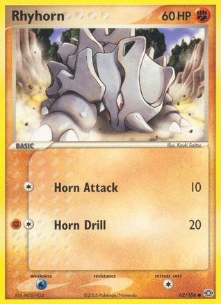 Rhyhorn (62)/106 Common