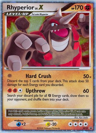 Rhyperior LV.X - DP29 (DP29)/56 Promo Holofoil