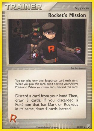 Rocket's Mission (88)/109 Uncommon Reverse Holofoil