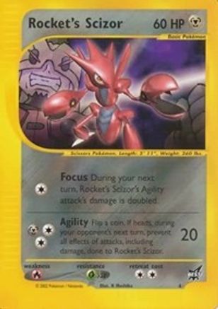Rocket's Scizor - 4 (4)/9 Promo