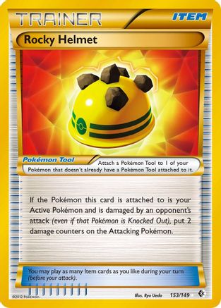 Rocky Helmet (Secret) (153)/149 Secret Rare Holofoil