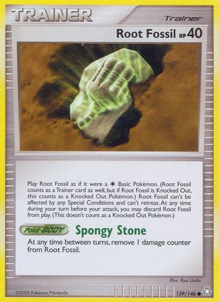 Root Fossil/146 Common Reverse Holofoil
