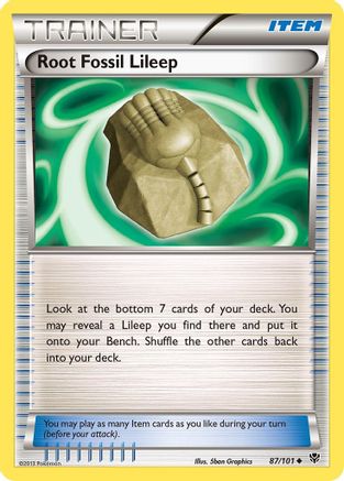 Root Fossil Lileep/101 Uncommon