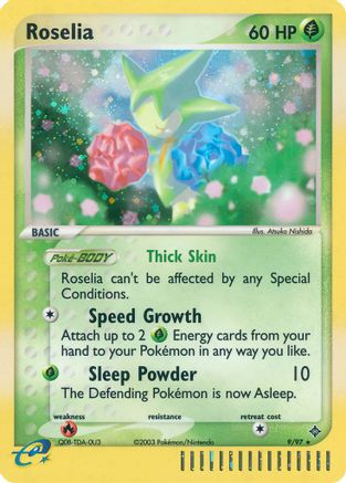Roselia (9)/97 Holo Rare Reverse Holofoil