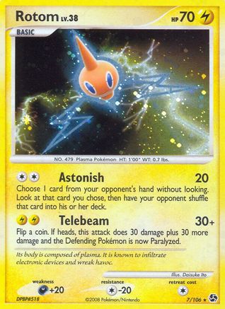 Rotom (7)/106 Holo Rare Reverse Holofoil