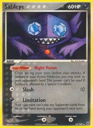 Sableye (23)/107 Rare