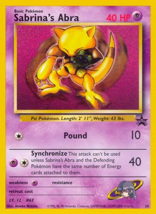 Sabrina's Abra (19)/53 Promo