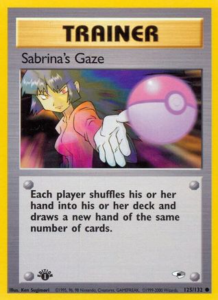 Sabrina's Gaze (125)/132 Common 1st Edition