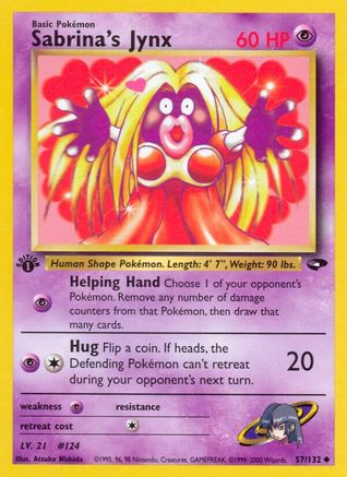 Sabrina's Jynx (57)/132 Uncommon 1st Edition