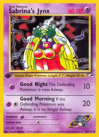 Sabrina's Jynx (59)/132 Uncommon 1st Edition
