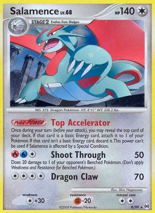 Salamence (8)/99 Holo Rare Holofoil
