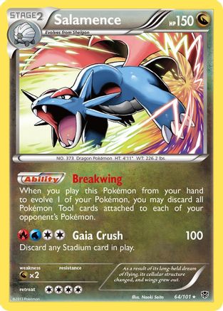 Salamence (64)/101 Holo Rare Holofoil