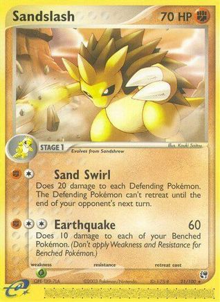 Sandslash (21)/100 Rare