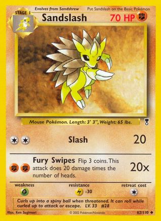Sandslash (62)/110 Uncommon