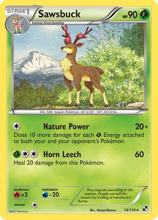 Sawsbuck (14)/114 Rare