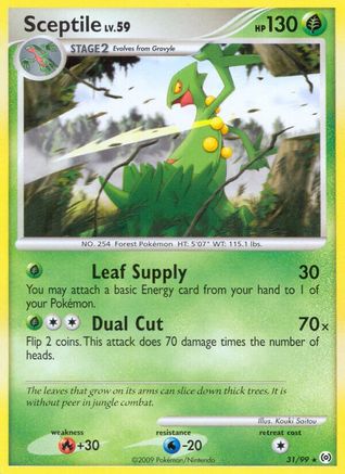 Sceptile (31) (31)/99 Rare