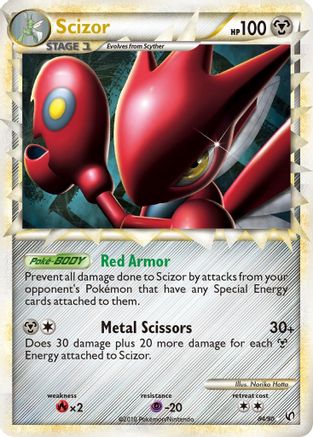 Scizor (Prime) (84)/90 Ultra Rare Holofoil