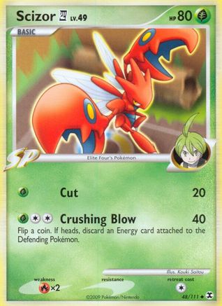 Scizor E4 (48)/111 Uncommon Reverse Holofoil