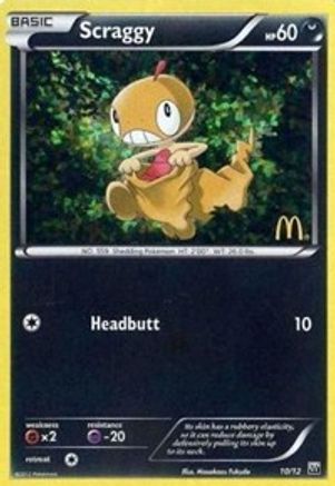 Scraggy - 10/12 (10)/12 Promo Holofoil