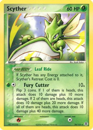 Scyther (29)/112 Rare