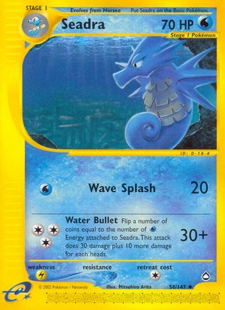 Seadra (58)/147 Uncommon Reverse Holofoil