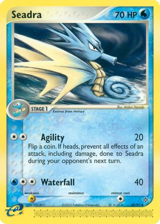 Seadra - 40/97 (40)/97 Uncommon Reverse Holofoil