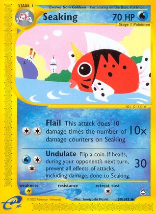 Seaking (59)/147 Uncommon Reverse Holofoil