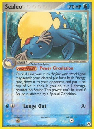 Sealeo (43)/92 Uncommon