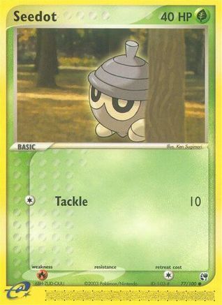 Seedot - 77/100 (77)/100 Common Reverse Holofoil