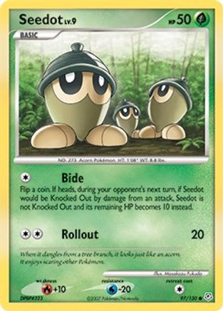 Seedot (97)/130 Common Reverse Holofoil