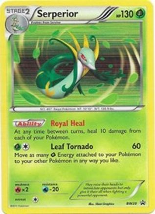 Serperior - BW20/101 Promo Holofoil