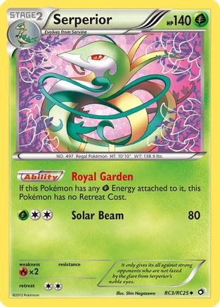 Serperior (RC3)/113 Uncommon Holofoil