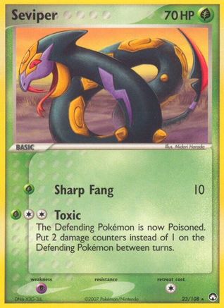 Seviper (23)/108 Rare