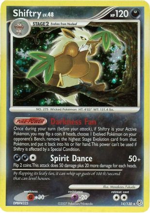 Shiftry (14)/130 Holo Rare Holofoil