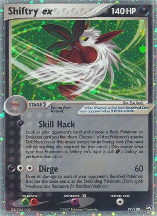 Shiftry ex (97)/108 Ultra Rare Holofoil