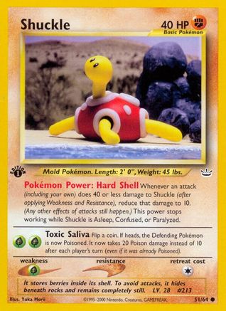 Shuckle (51)/64 Common 1st Edition