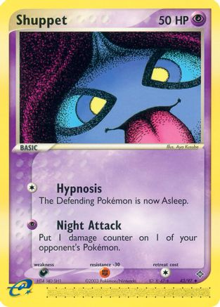 Shuppet (43)/97 Uncommon