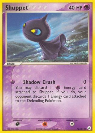 Shuppet (72)/101 Common Reverse Holofoil