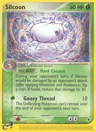 Silcoon (43)/109 Uncommon Reverse Holofoil