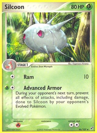 Silcoon (46)/107 Uncommon Reverse Holofoil